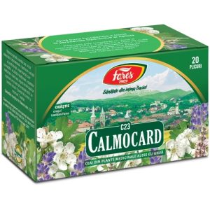 Ceai Calmocard, C23, 20 plicuri, Fares