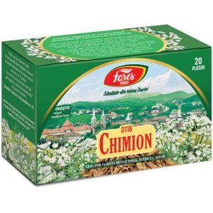 Ceai chimion, 20 plicuri, Fares