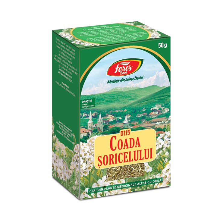 Ceai Coada Soricelului iarba, D115, 50 g, Fares