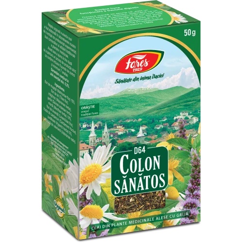Ceai colon sanatos x 50g (Fares)