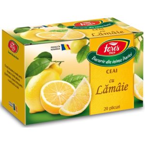 Ceai cu Lamaie, 20 plicuri, Fares