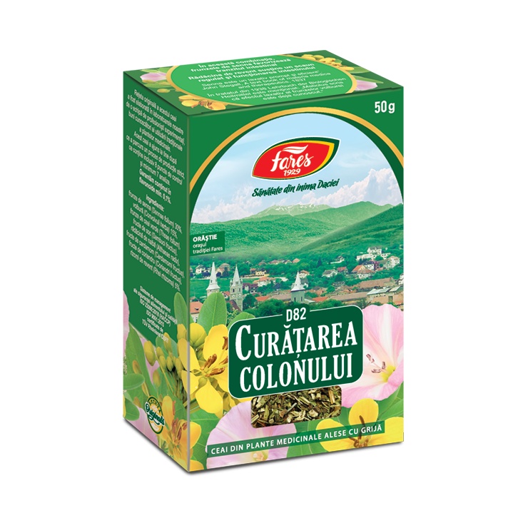 Ceai curatare colon x 50g (Fares)