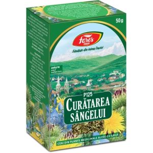 Ceai Curatarea sangelui, P125, 50g, Fares