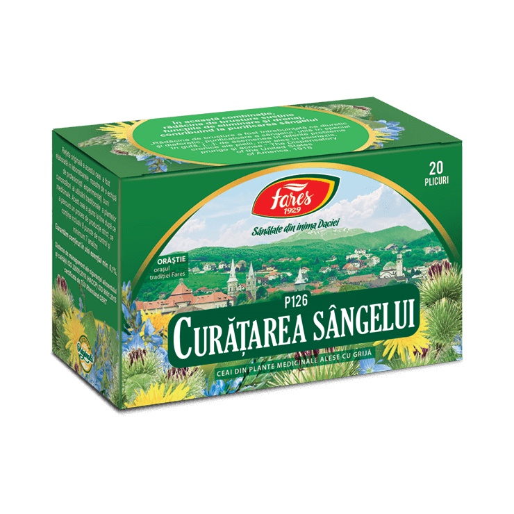 Ceai curatarea sangelui x 20dz (Fares)
