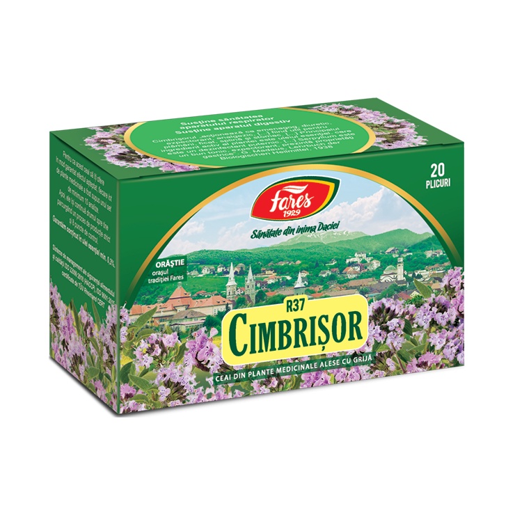 Ceai de cimbrisor, R37, 20 plicuri, Fares
