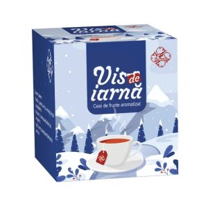Ceai de fructe Vis de iarna, 20 plicuri, Bis-Nis