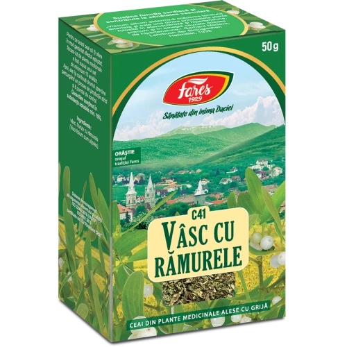 Ceai de vasc cu ramurele C41, 50g, Fares