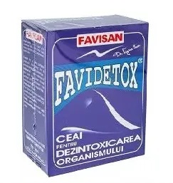 Ceai detoxifiant Favidetox, 50g, Favisan