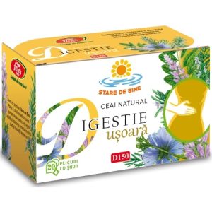 Ceai digestie usoara, 20 plicuri, Fares