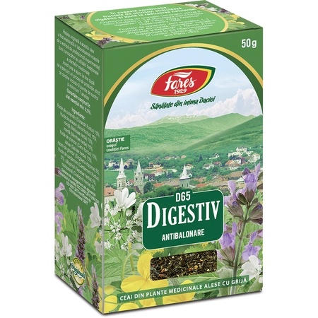 Ceai Digestiv D65, 50 g – Fares