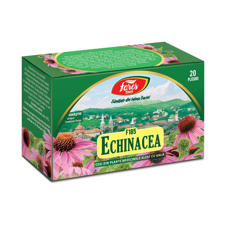 Ceai Echinacea, 20 plicuri, Fares