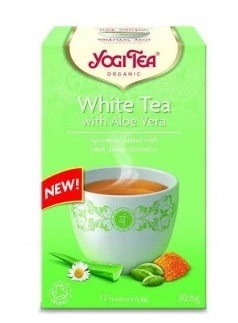 Ceai Eco Alb cu Aloe Vera x 17pl (YogiTea)