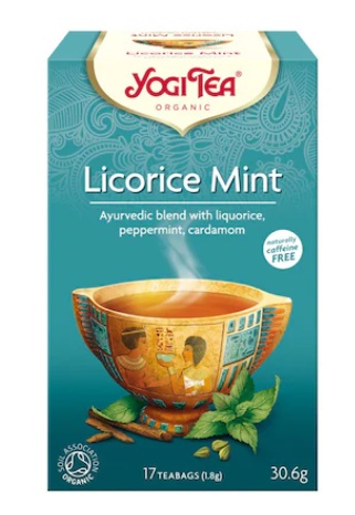 Ceai Eco lemn dulce si menta x 17pl (YogiTea)