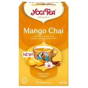 Ceai Eco Mango Chai, 17 pl, YogiTea