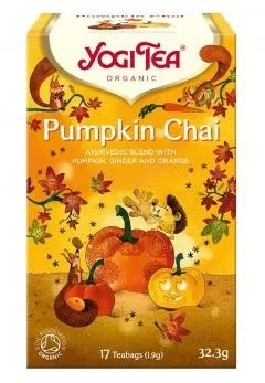 Ceai Eco Pumpkin Chai, 17pl, YogiTea