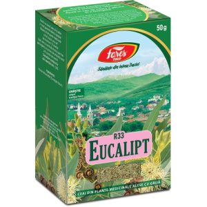Ceai Eucalipt frunze, R33, 50g, Fares
