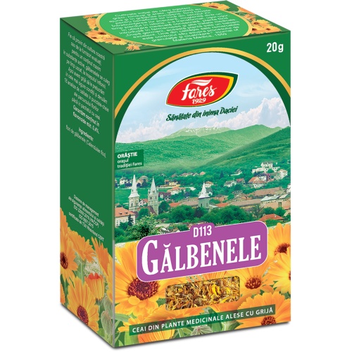 Ceai galbenele fl x 20g (Fares)