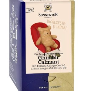 Ceai Bio Ghimbir calmant, 18 plicuri, Sonnentor