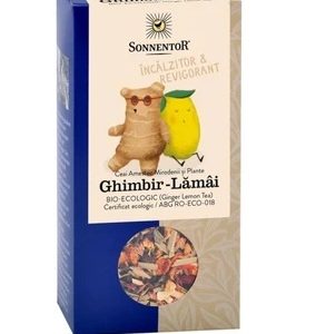 Ceai Ghimbir + Lamaie Eco x 80g, Sonnentor