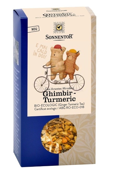 Ceai Ghimbir Turmeric Eco x 120g (Sonnentor)