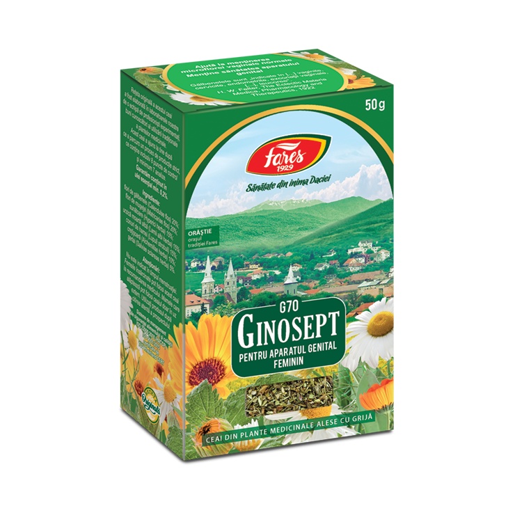 Ceai Ginosept, G70, 50 g, Fares