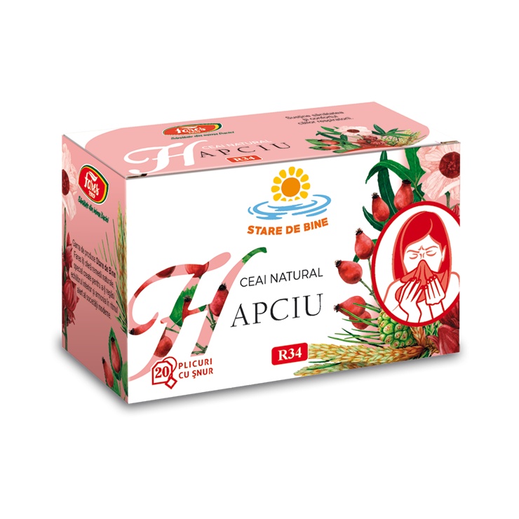 Ceai Hapciu, 20 plicuri, Fares