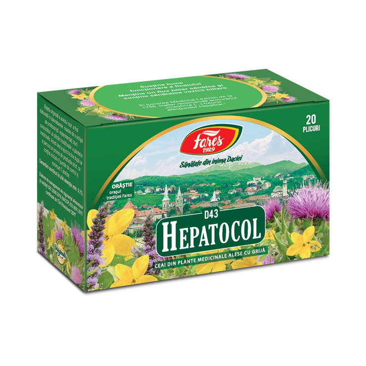 Ceai Hepatocol x 20dz (Fares)