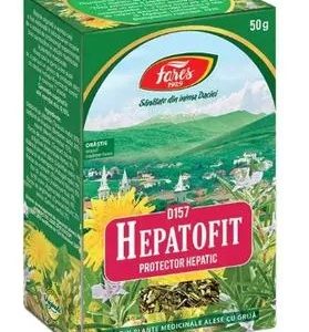 Ceai Hepatofit - protector hepatic D157, 50g, Fares