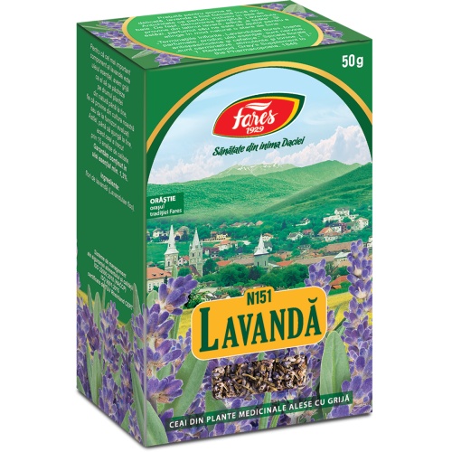Ceai Lavanda flori, N151, 50g, Fares