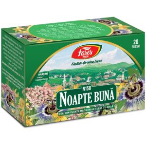 Ceai Noapte Buna, N158, 20 plicuri, Fares