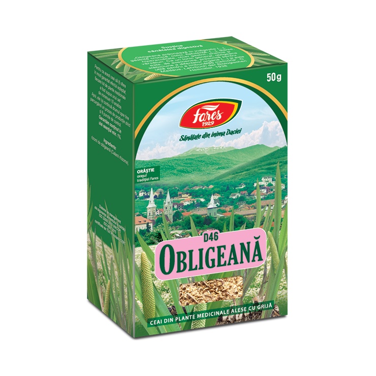 Ceai Obligeana radacina, D46, 50 g, Fares