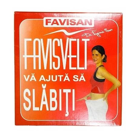 Ceai pentru slabit Favisvelt, 50g, Favisan