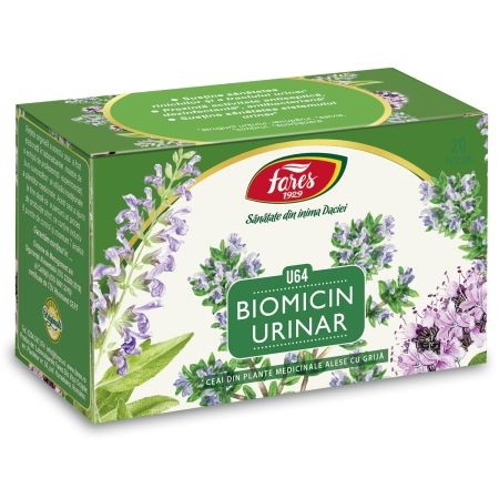 Ceai pentru susținerea sănătății sistemului urinar, 20 plicuri, 30 g