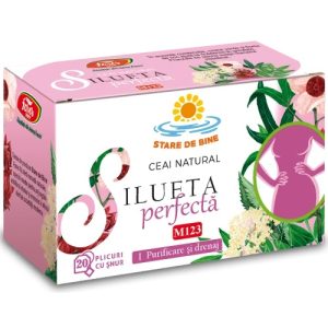 Ceai Silueta perfecta 1 purificare, drenaj, 20 plicuri, Fares