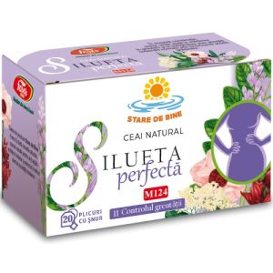Ceai Silueta perfecta 2 controlul greutatii, 20 plicuri