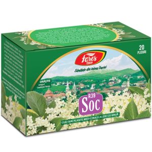 Ceai soc, 20 plicuri, Fares