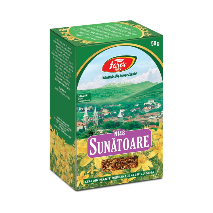 Ceai Sunatoare iarba, N148, 50 g, Fares