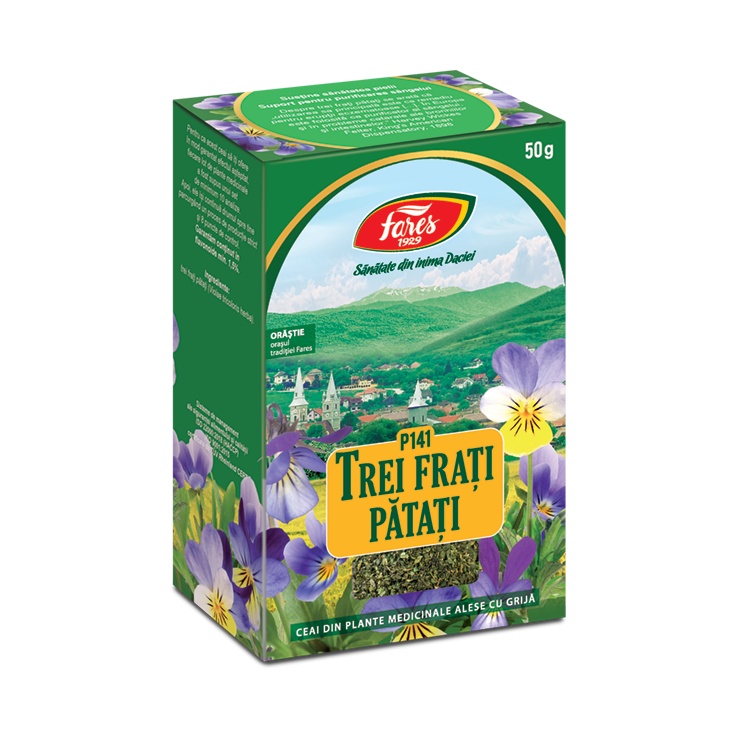 Ceai Trei frati patati, iarba, P141, 50g, Fares