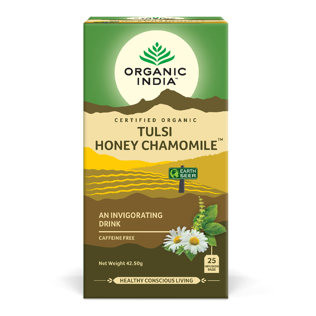 ceai tulsi bio cu miere si musetel 25 plicuri organic india.png