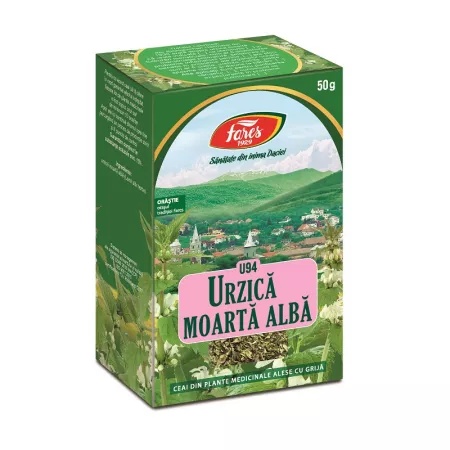 Ceai Urzica moarta alba U94, 50g, Fares