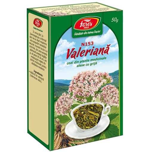 Ceai valeriana radacina x 50g (Fares)