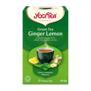 ceai verde cu ghimbir si lamaie 17 plicuri yogi tea.png