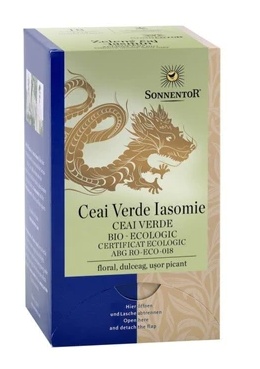 Ceai Verde Iasomie Eco x 18dz (Sonnentor)