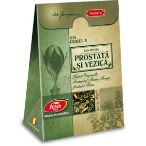 Ceaiul V pentru Prostata si Vezica, G75, 50g, Fares