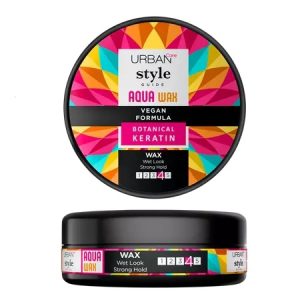 Ceara pentru stilizarea parului Aqua Wax Wet & Hard, 100ml, Urban Care