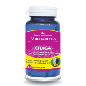 chaga 60 capsule vegetale herbagetica.png