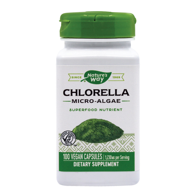 Chlorella Micro-algae 410mg Nature s Way, 100 capsule, Secom