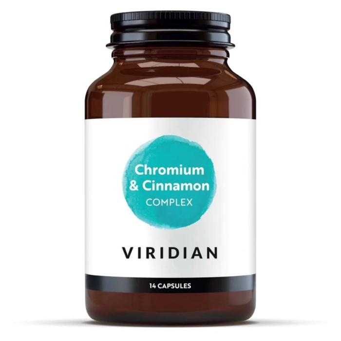 Chromium & Cinnamon Complex, 14 capsule, Viridian