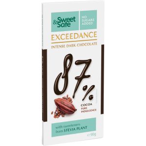 Ciocolata int. amaruie 87% stevie x 90g