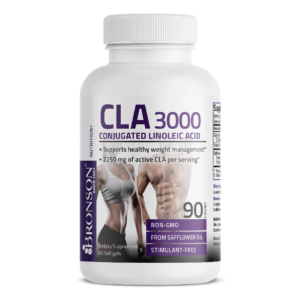 cla 3000 acid linoleic conjugat 90 capsule bronson laboratories.png
